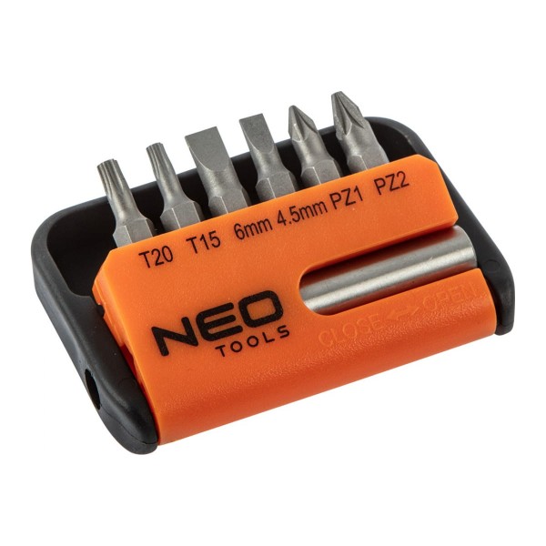 NEO Tools Насадки с держателем, набор 7 шт 06-101