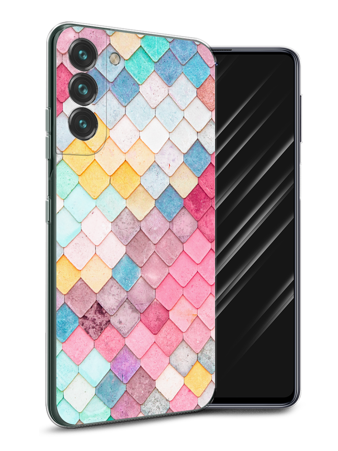 

Чехол Awog на Samsung Galaxy S22 / Самсунг S22 "Нежные ромбики", Красный, 2103850-4