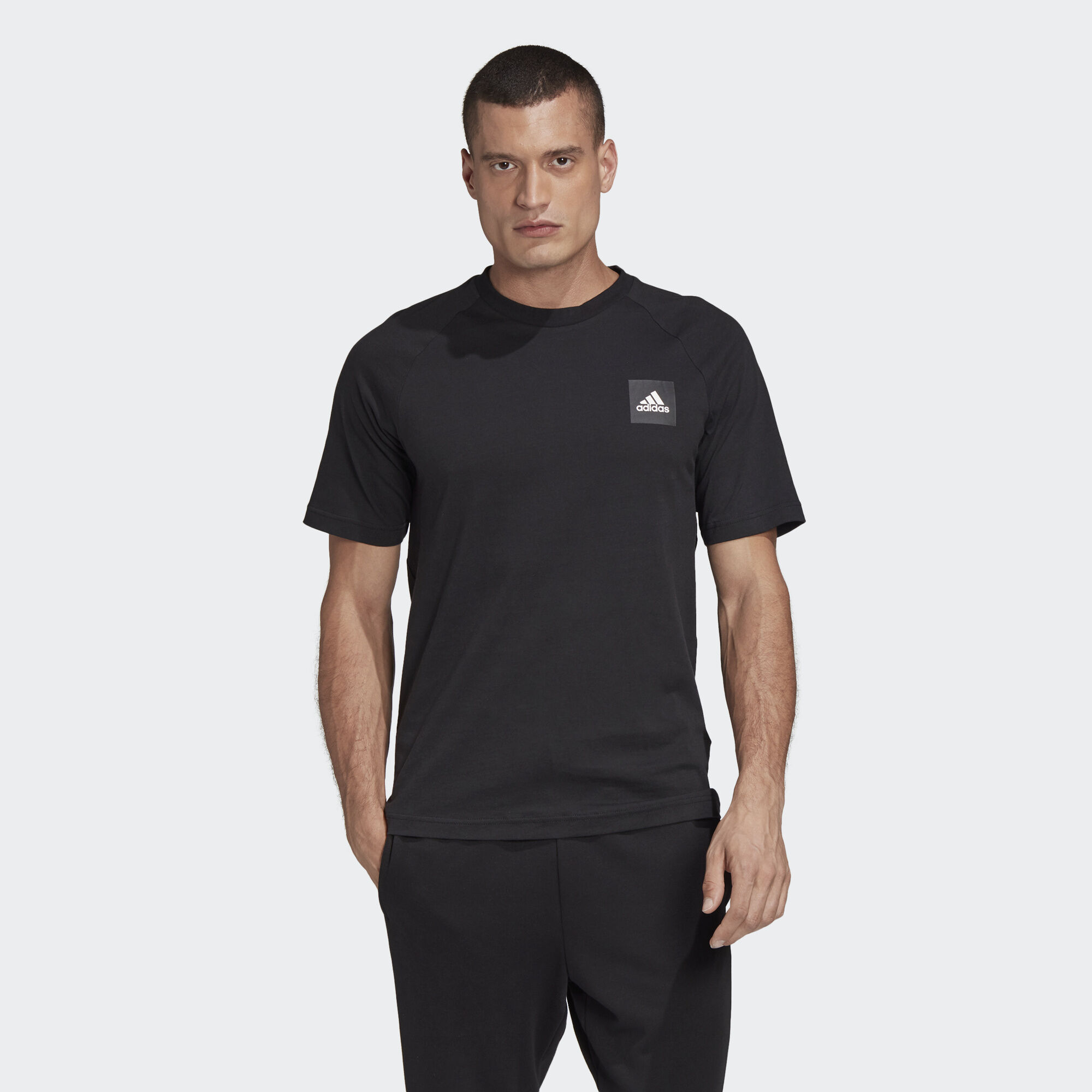 фото Футболка мужская adidas fl4003 черная 2xl