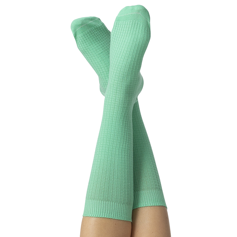 Носки женские Doiy Yoga Mat зеленые 36-41