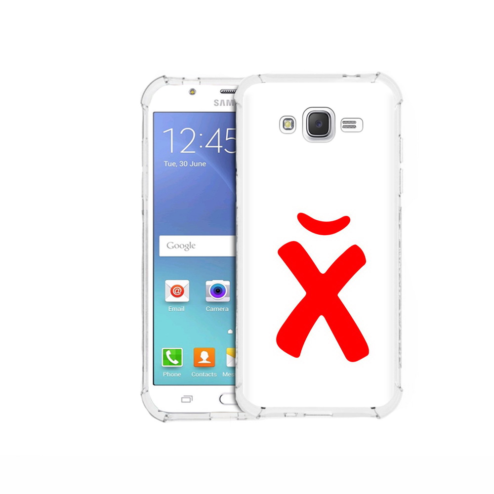 

Чехол MyPads Tocco для Samsung Galaxy J5 (2015) абстракция буква х (PT15272.579.209), Прозрачный, Tocco