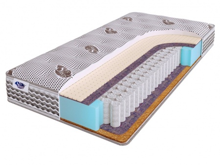 

Матрас SkySleep 195 x 170 NATURE PRO Anatomic Medium S500, Серый, NATURE PRO ANATOMIC MEDIUM S500