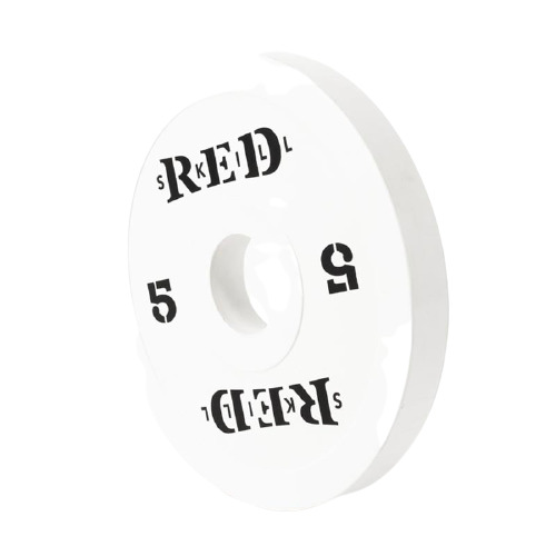 фото Диск для штанги соревновательный малый резиновый red skill 5 кг
