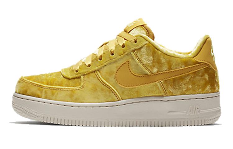 

Кеды унисекс Nike Air Force 1 Mineral Gold желтые 37.5 EU, Желтый, Air Force 1 Mineral Gold