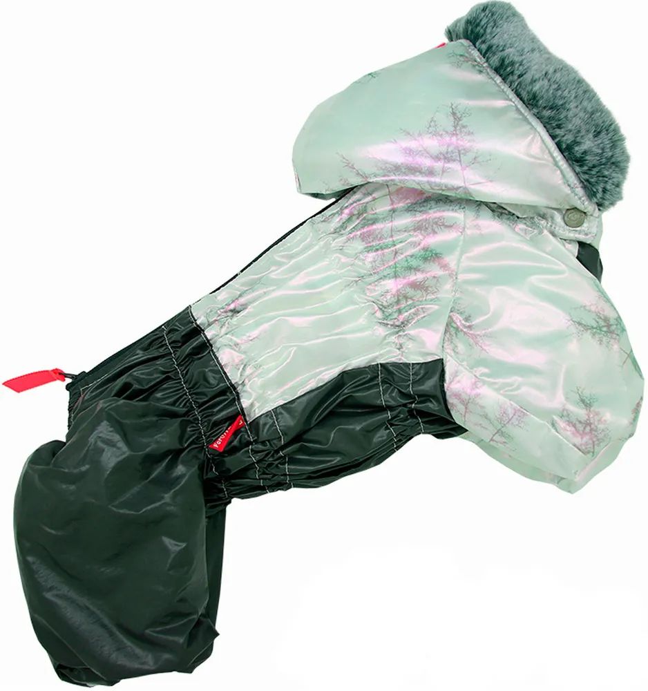 фото Комбинезон для собак for my dogs белый/графит для девочек, fw1085-2021 f (12)
