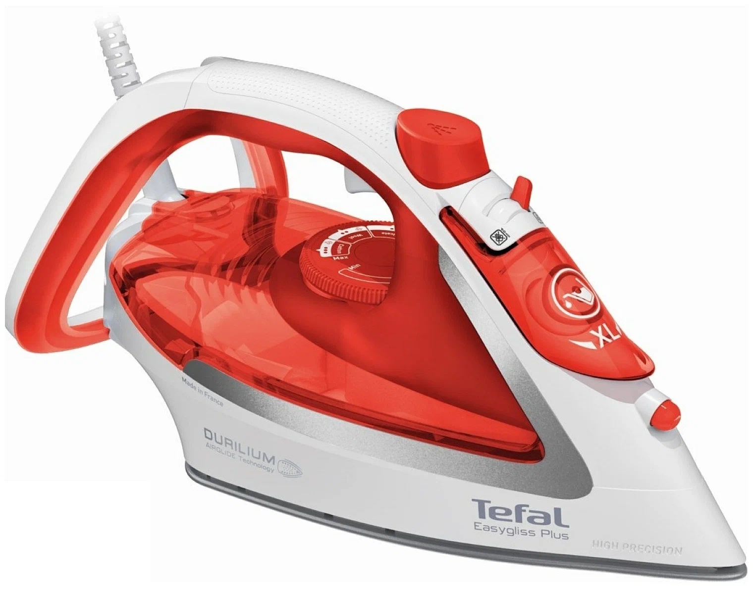 Утюг Tefal FV5720Е0 красный велокомпьютер echowell u4 4 функции проводной черно красный 5 244620