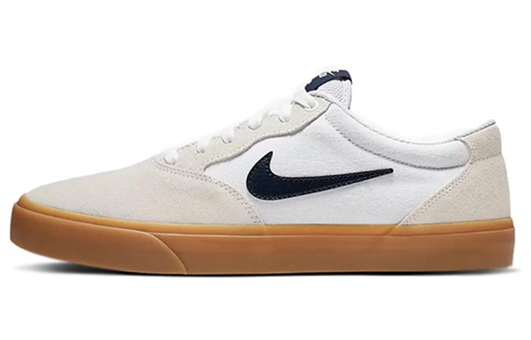 

Кеды унисекс Nike SB Chron slr белые 38.5 EU, Белый, SB Chron slr