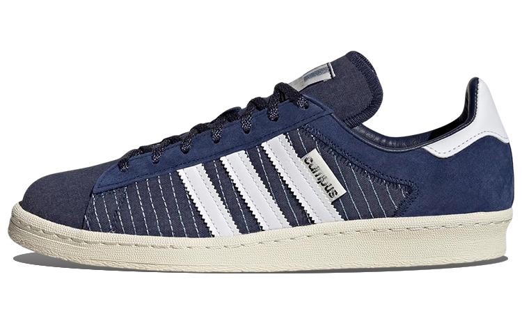 

Кеды унисекс Adidas Campus 80s синие 40 EU, Синий, Campus 80s