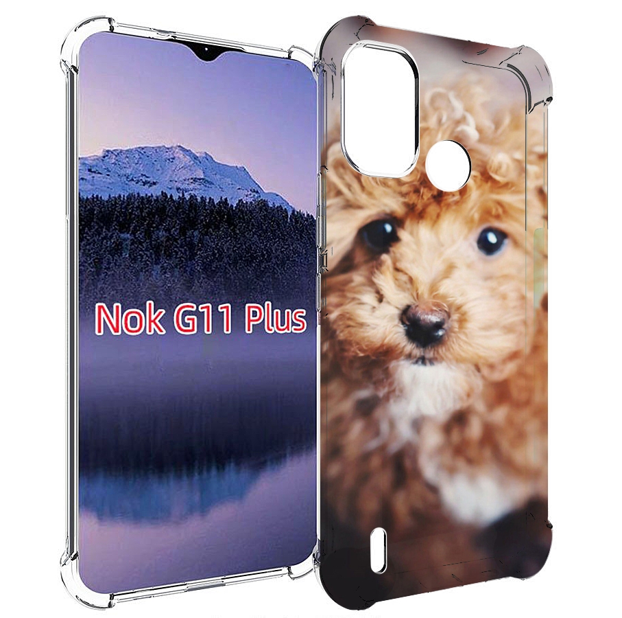

Чехол MyPads пудель для Nokia G11 Plus, Прозрачный, Tocco
