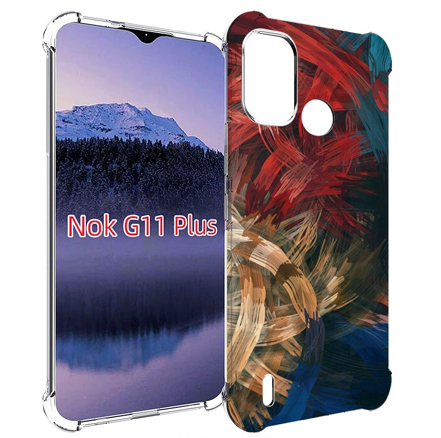 

Чехол MyPads раскрашенная медь для Nokia G11 Plus, Прозрачный, Tocco