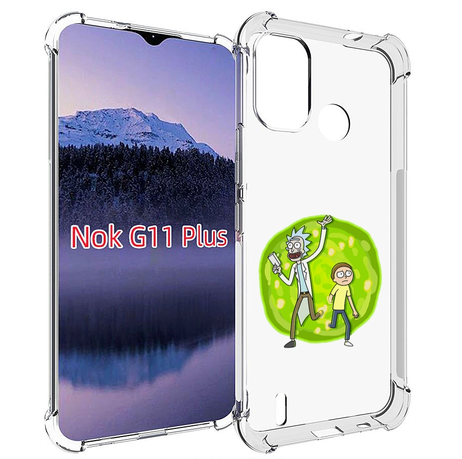 

Чехол MyPads рик-и-морти-в-кружке для Nokia G11 Plus, Прозрачный, Tocco