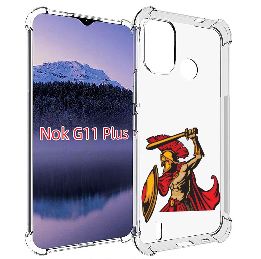 

Чехол MyPads римский-воин для Nokia G11 Plus, Прозрачный, Tocco