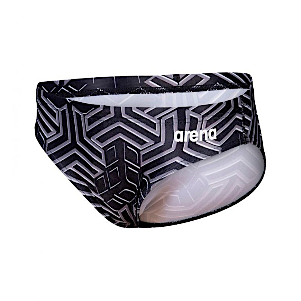 Плавки детские Arena Kikko Jr Pro Swim Briefs, черный, 140