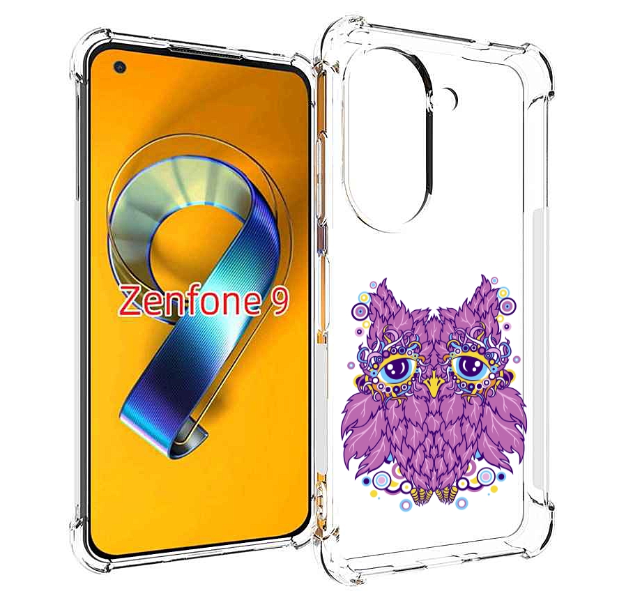 

Чехол MyPads Розовая сова для Asus Zenfone 9 (AI2202), Прозрачный, Tocco