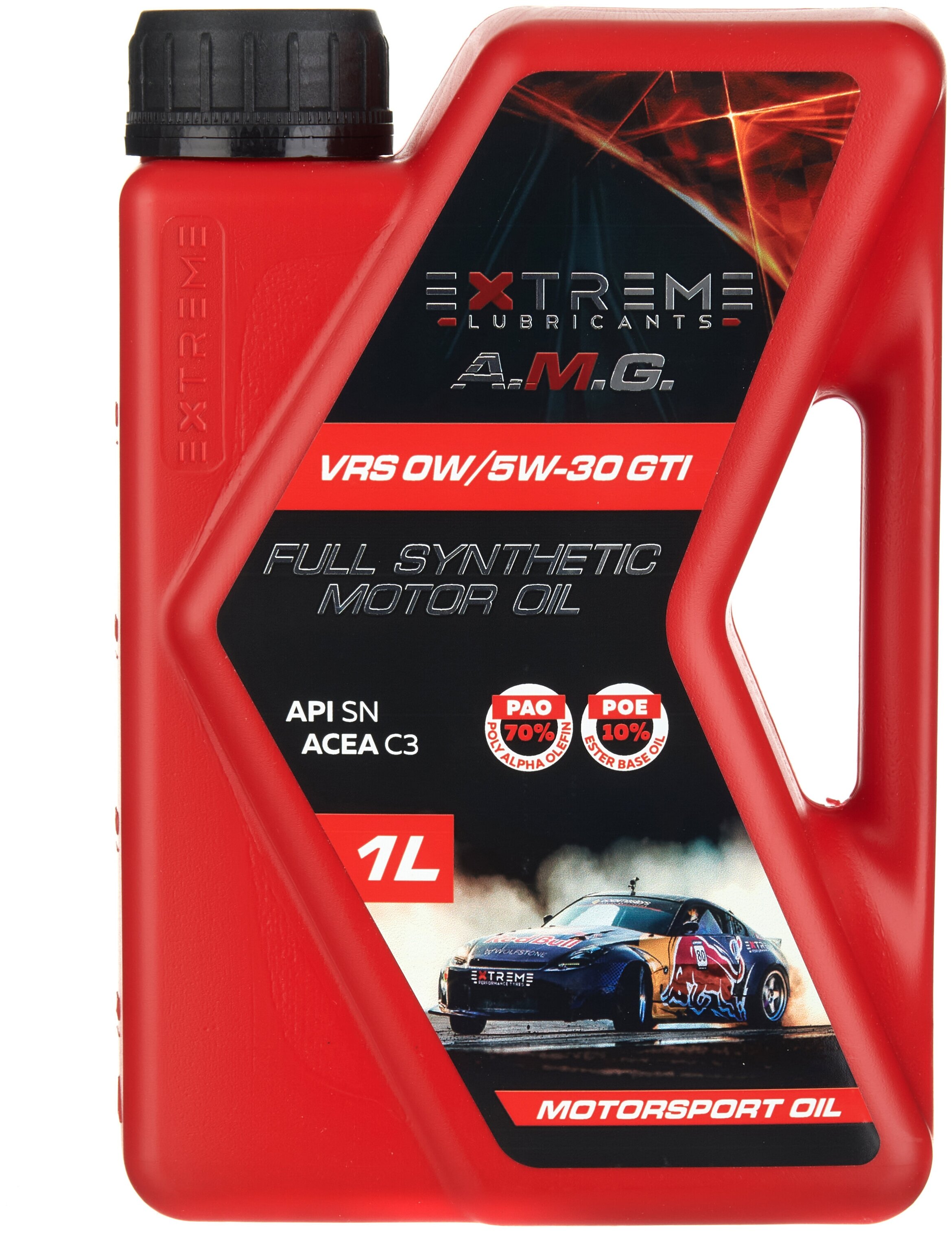 фото Моторное масло extreme a.m.g. vrs 0w/5w-30 gti (1 л) exvrs0/5w30gti1l extreme lubricants