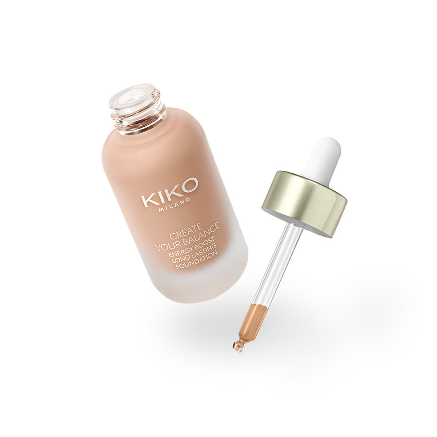 

Тональный крем Kikocosmetics Создай свой баланс стойкий тон 06 Карамель, Бежевый, CREATE YOUR BALANCE ENERGY BOOST LONG LASTING FOUNDATION/СОЗДАЙ СВОЙ БАЛАНС - СТОЙКАЯ ТОНАЛЬНАЯ ОСНОВА