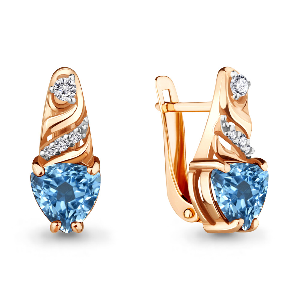

Серьги из серебра 4469905А_925_з, 4469905А_925_з