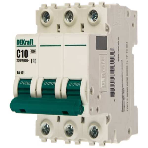 фото Schneider electric автоматический выключатель schneider electric ва101 3п 10a c 11077dek