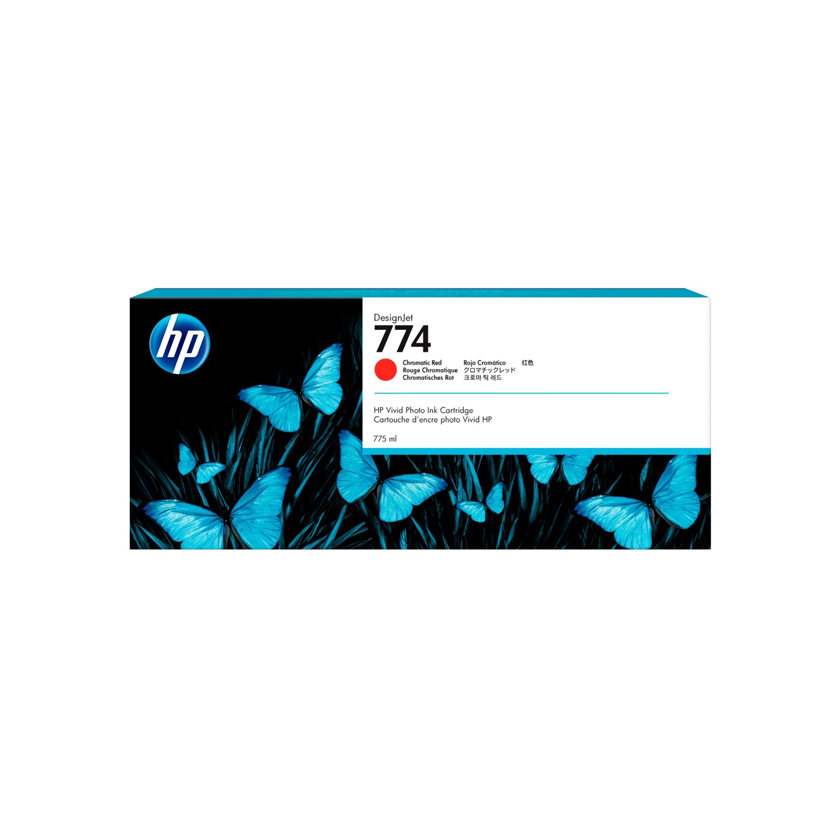 

Картридж для струйного принтера HP 774 красный, оригинал (P2W02A)