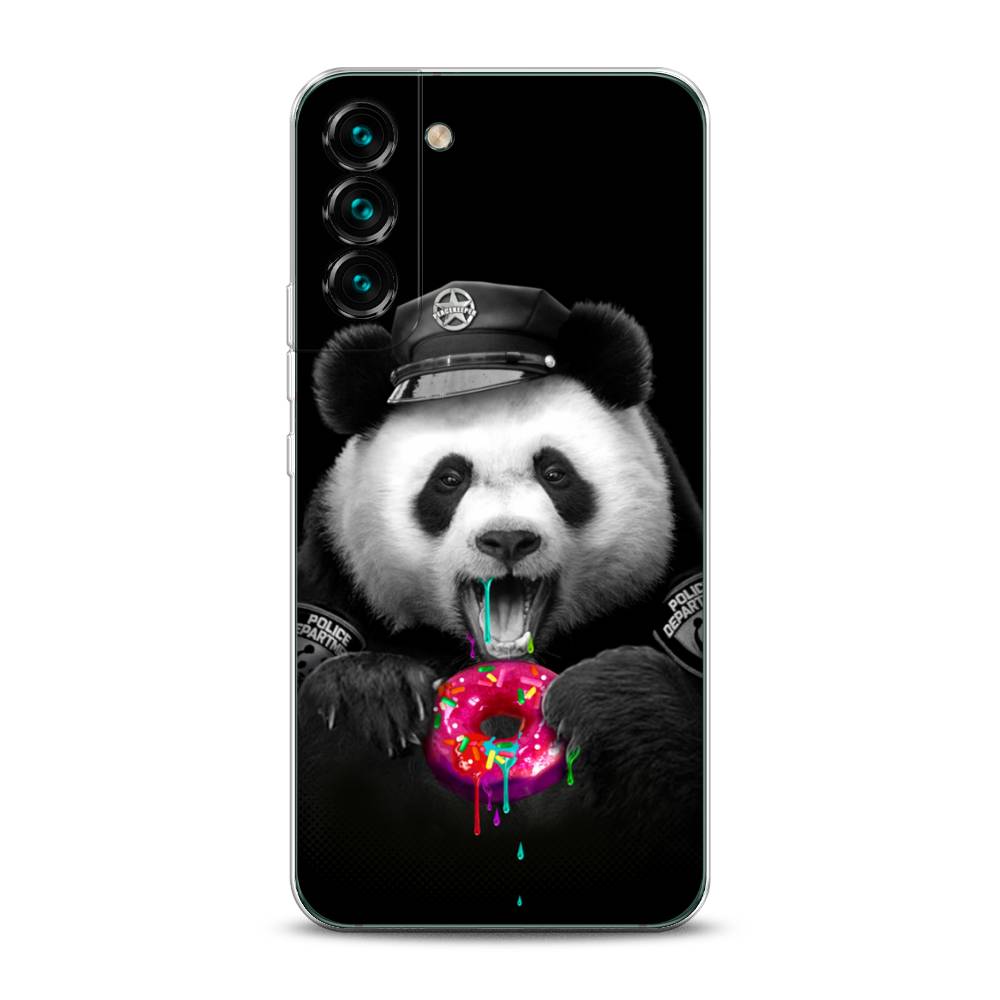 

Чехол Awog на Samsung Galaxy S22 / Самсунг S22 "Панда police", Черный;белый;розовый, 2103850-2