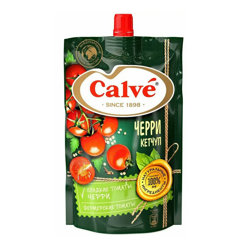 

Кетчуп Calve с помидорами черри 350 г