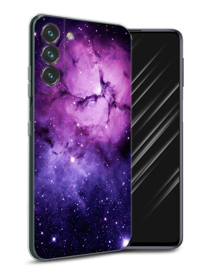 

Чехол Awog на Samsung Galaxy S22 / Самсунг S22 "Космос 18", Фиолетовый, 2103850-4