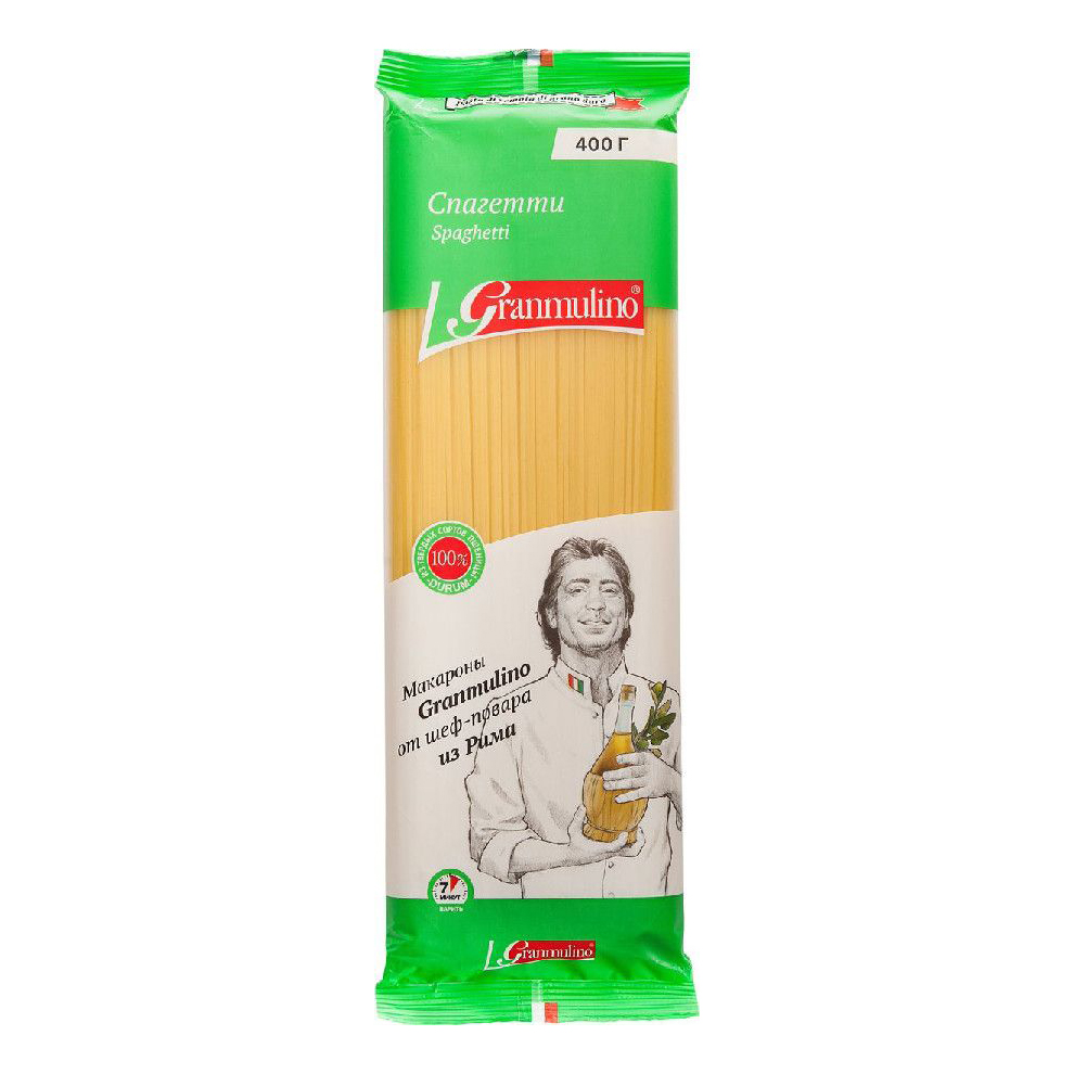 

Макаронные изделия Granmulino спагетти № 4 400 г