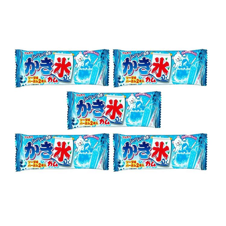 Жевательная резинка MARUKAWA Холодящая содовая (5 шт. по 12 г)