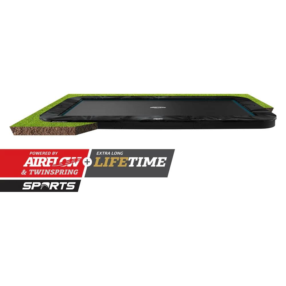 

Батут BERG Ultim Elite FlatGround 500 Black