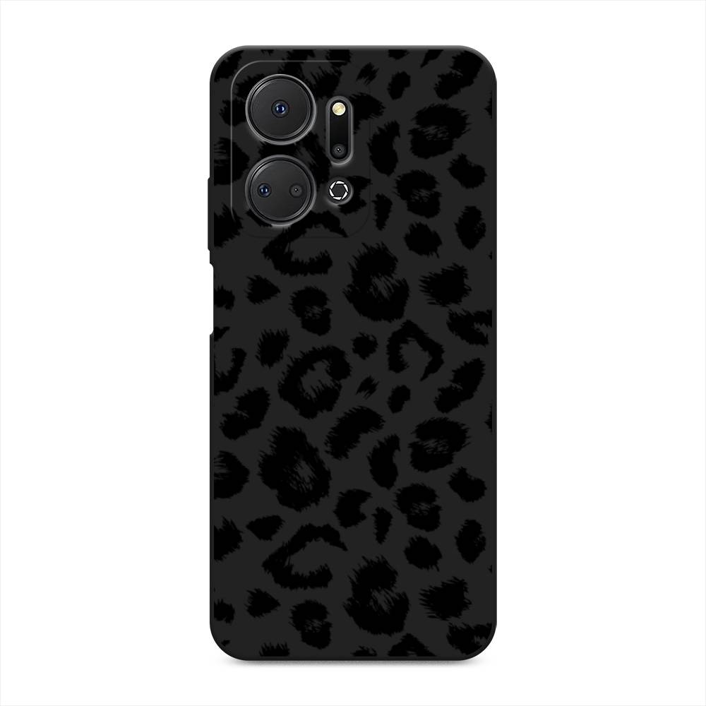 

Чехол Awog на Honor X7A "Окрас леопарда фон", Черный, 6120652-1