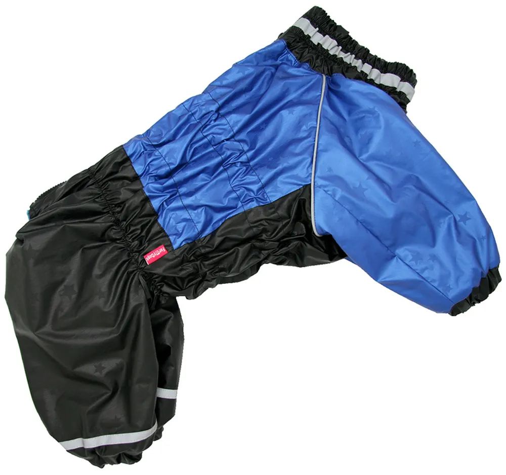

Комбинезон для собак FOR MY DOGS черно/синий для мальчиков, FW1044-2021 M (C1)