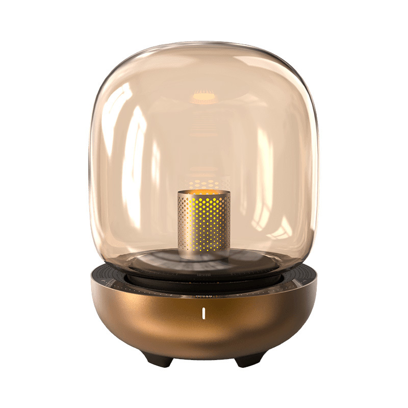 фото Лампа колонка xiaomi midian zero blue music atmosphere light - mdyctd180 bronze