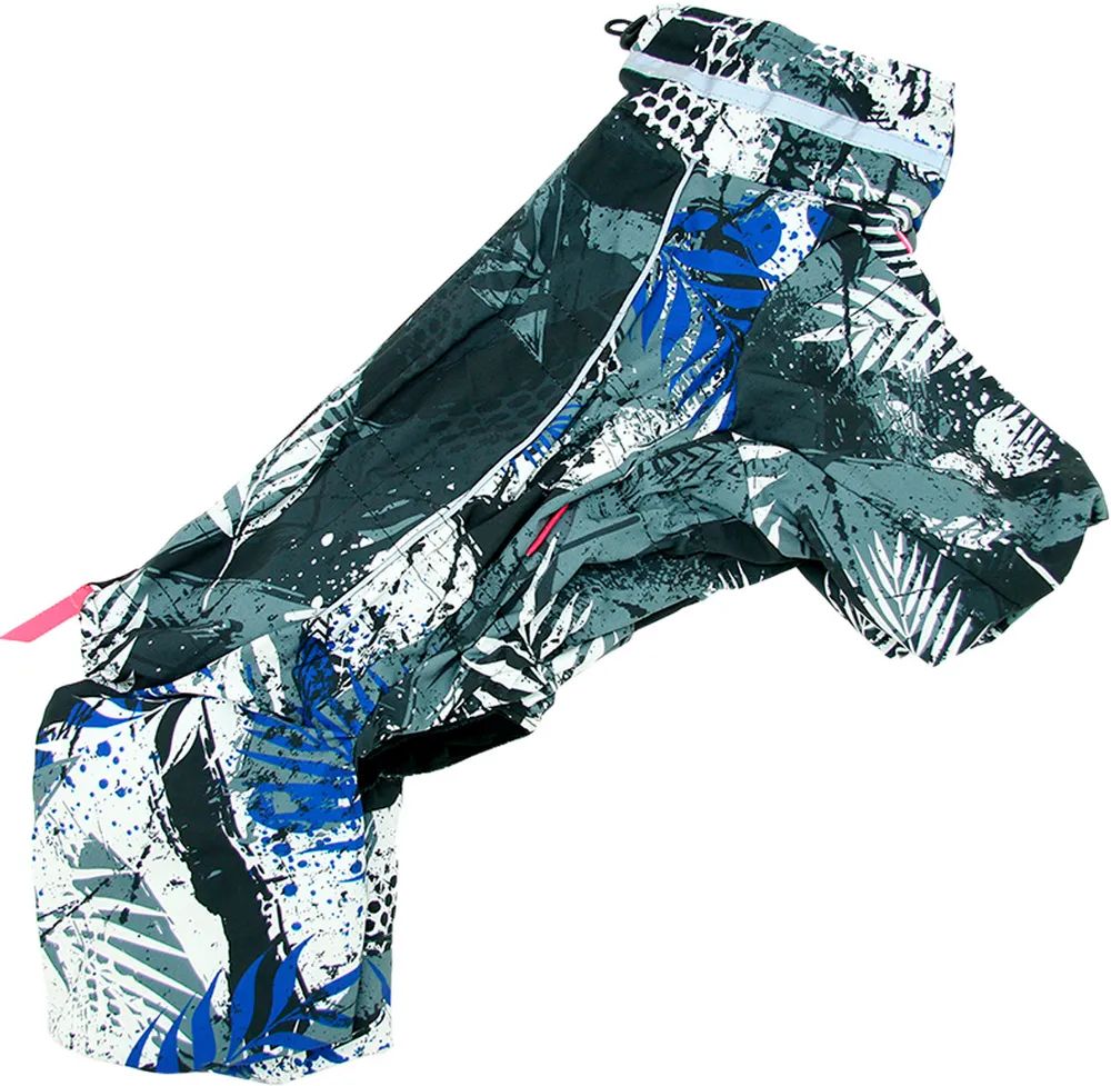 фото Комбинезон для собак for my dogs серо/синий для мальчиков, fw1087-2021 m (12)