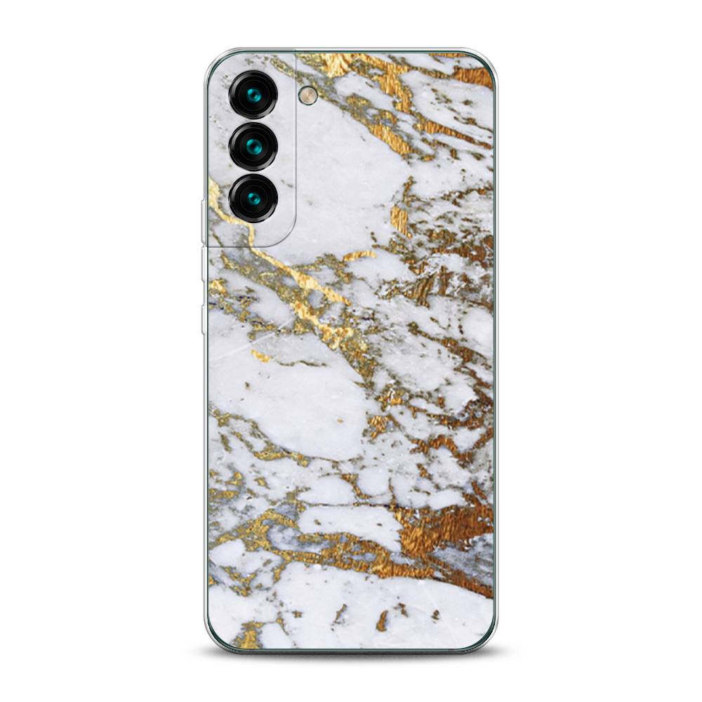 

Чехол Awog на Samsung Galaxy S22 / Самсунг S22 "Белый мрамор", 2103850-3