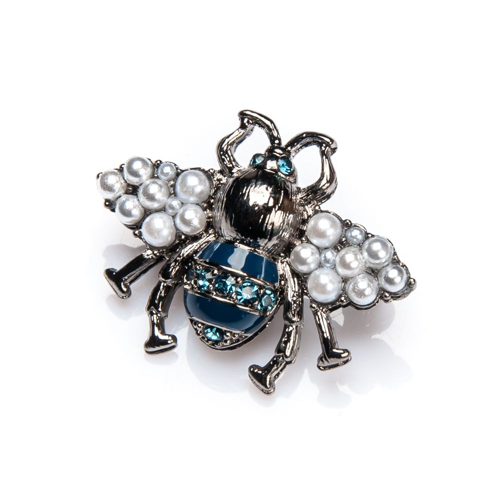 

Брошь из бижутерного сплава с swarovski Moon Paris MoS-1801-009, MoS-1801-009