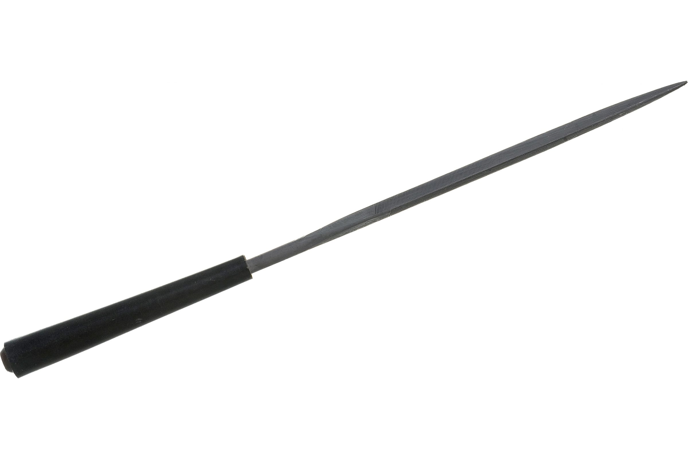 SITOMO Надфиль трехгранный 140 №3 с ручкой 205225