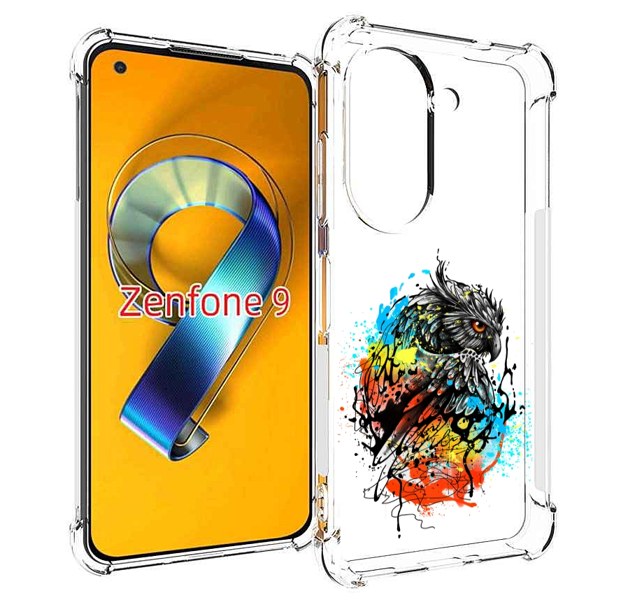 

Чехол MyPads Творческая сова для Asus Zenfone 9 (AI2202), Прозрачный, Tocco