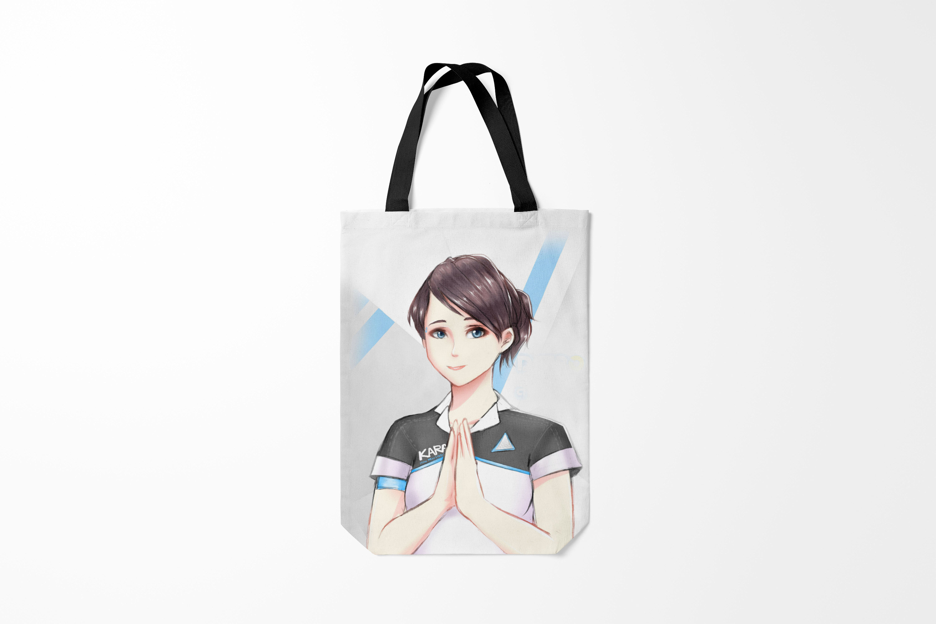 

Сумка шoппер унисекс Burnettie Detroit become human Kara,, Detroit become human Kara
