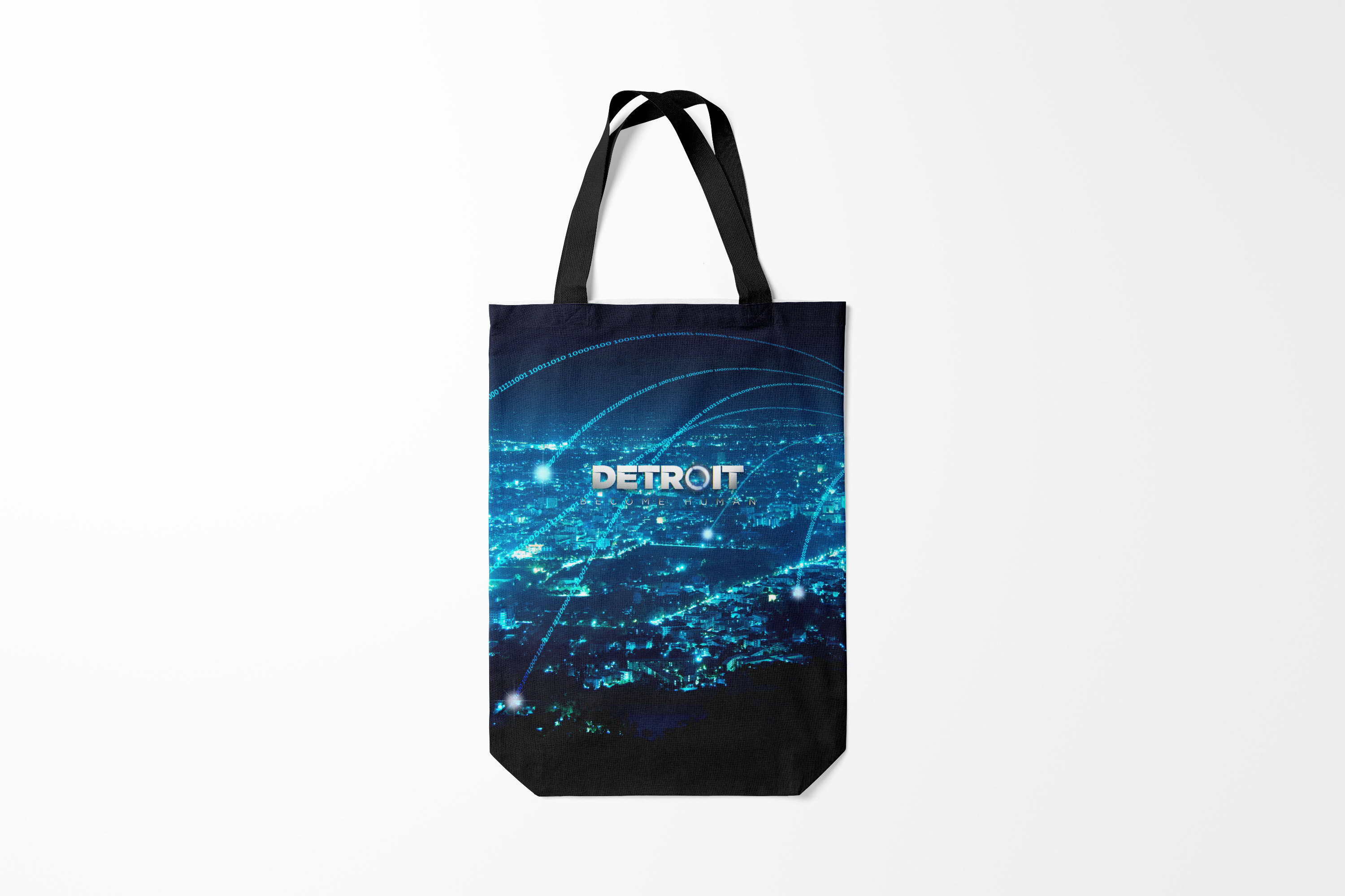 

Сумка шoппер унисекс Burnettie Detroit become human,, Detroit become human