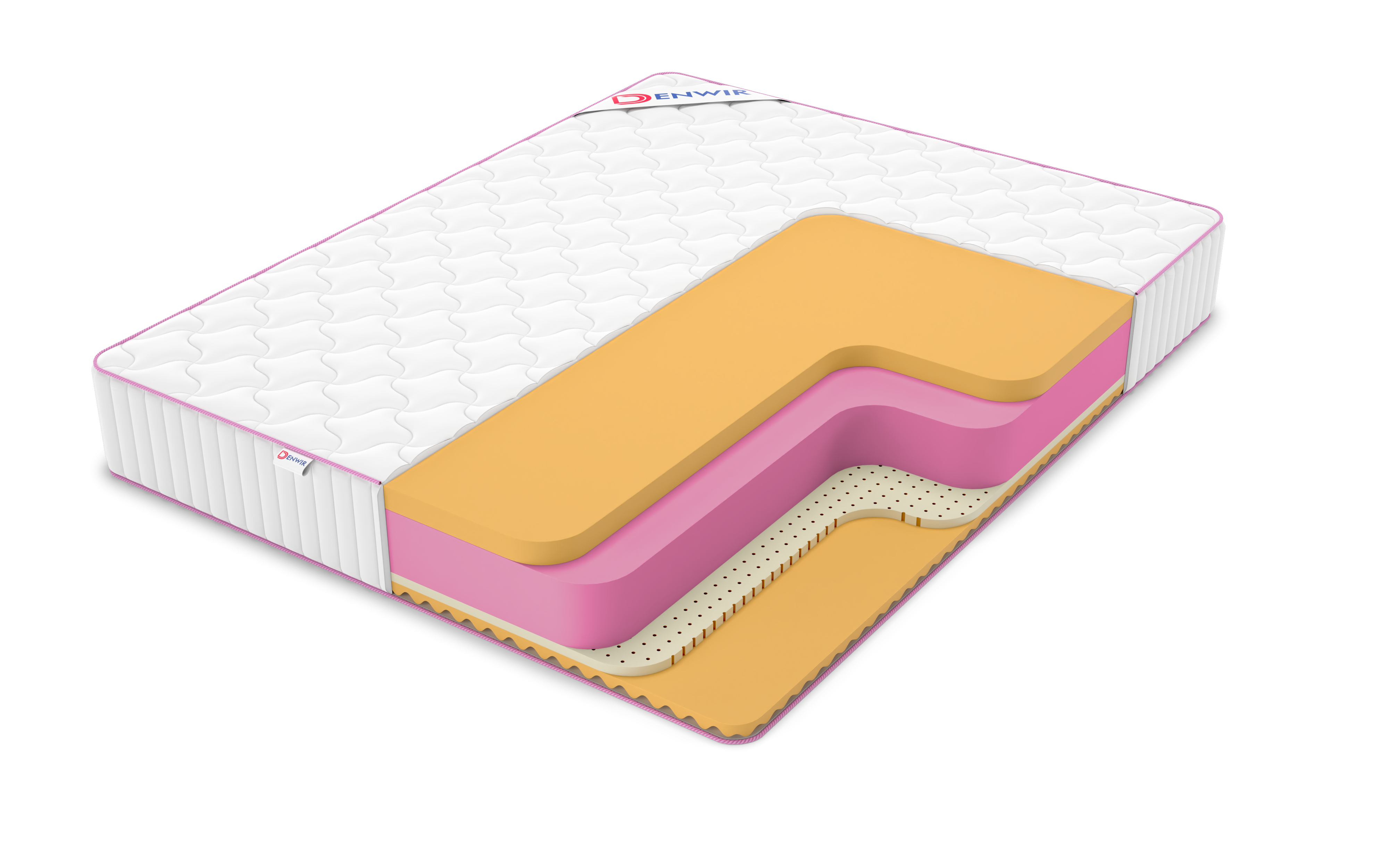 

Матрас беспружинный DENWIR MEGA AIR MEMO 24/chstmat_MAM24_95x170, Белый, MEGA AIR MEMO 24