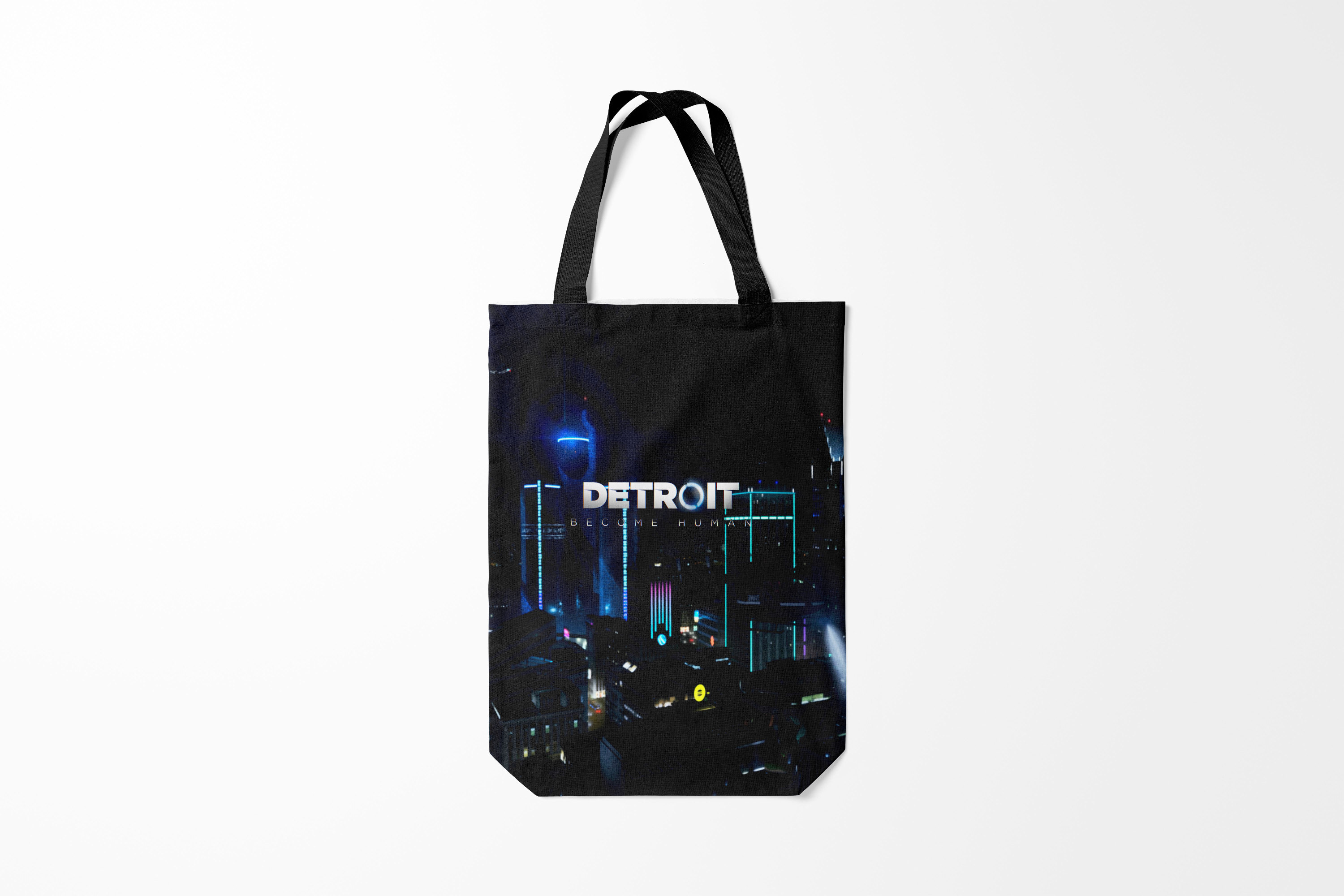 

Сумка шoппер унисекс Burnettie Detroit become human,, Detroit become human