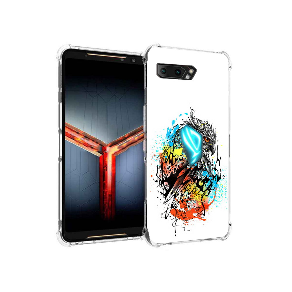 

Чехол MyPads Tocco для Asus ROG Phone 2 Творческая сова, Прозрачный, Tocco