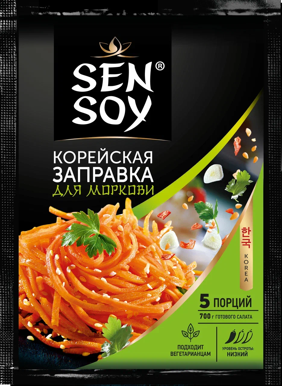 Заправка корейская Sen Soy для моркови 80 г