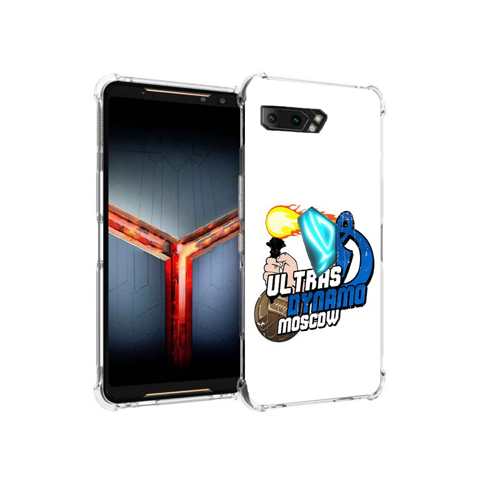 

Чехол MyPads Tocco для Asus ROG Phone 2 ФК Динамо, Прозрачный, Tocco