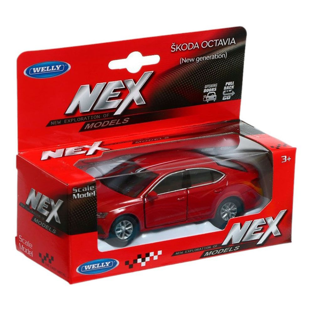 

Машина Welly Skoda Octavia 4 в ассортименте (цвет по наличию), Разноцветный