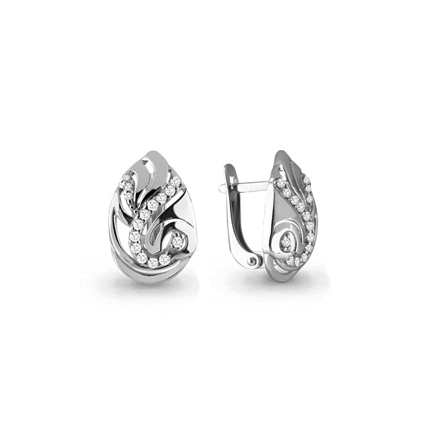 

Серьги из серебра 45632А_925_р, 45632А_925_р