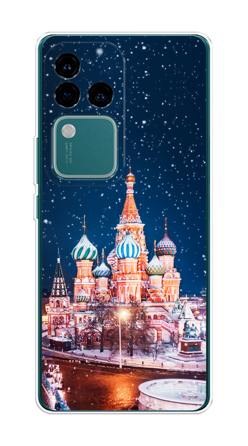 

Чехол на Vivo V30 Pro/S18 Pro "Москва 1", Коричневый;синий;белый, 269950-1