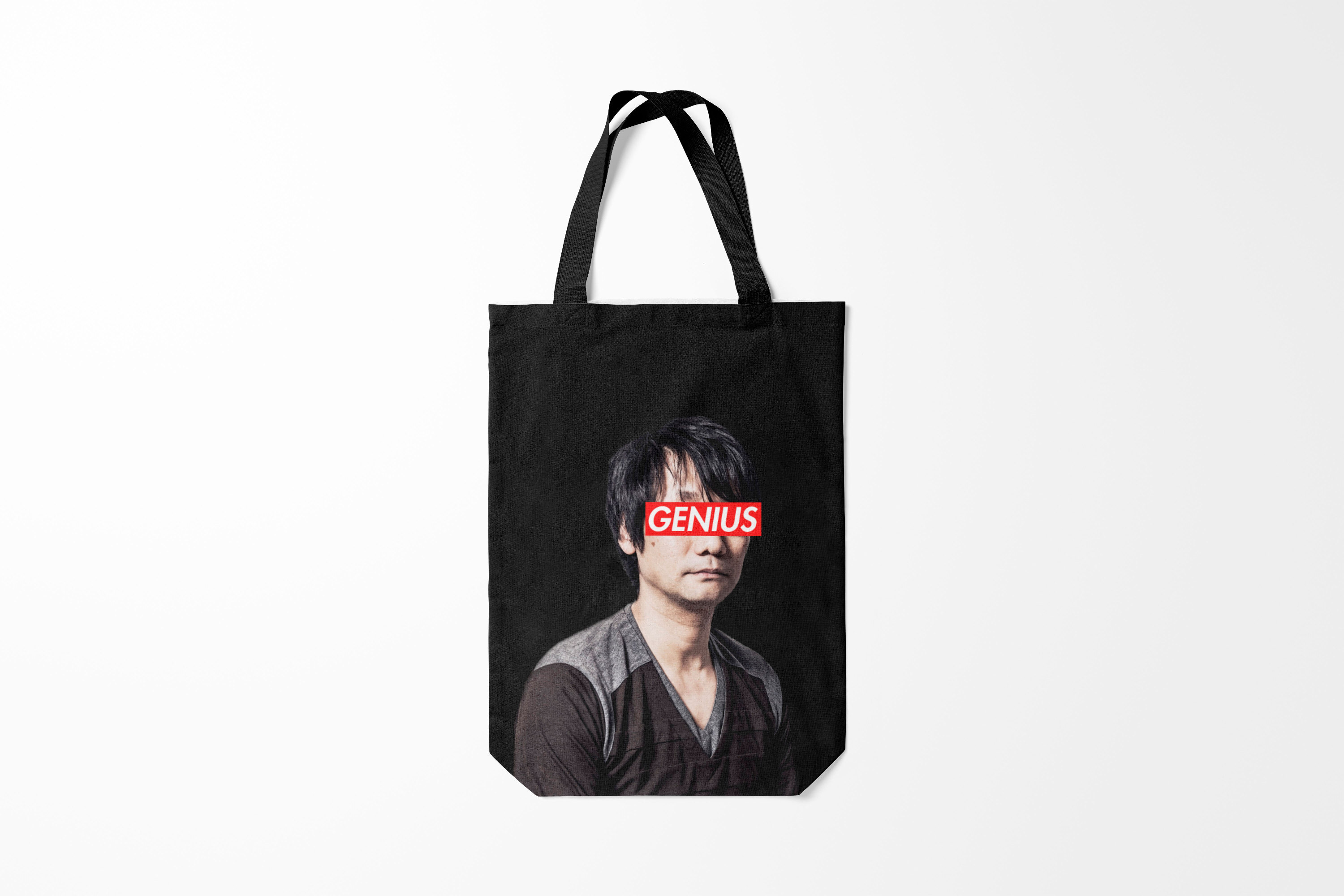 

Сумка шoппер унисекс Burnettie Death Stranding Kojima GENIUS,, Death Stranding Kojima GENIUS