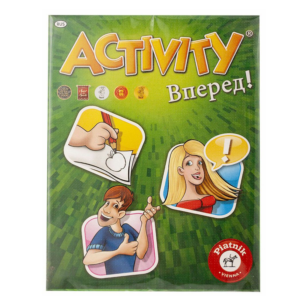 Настольная игра карточная мини-версия Piatnik Activity Вперед в ассортименте