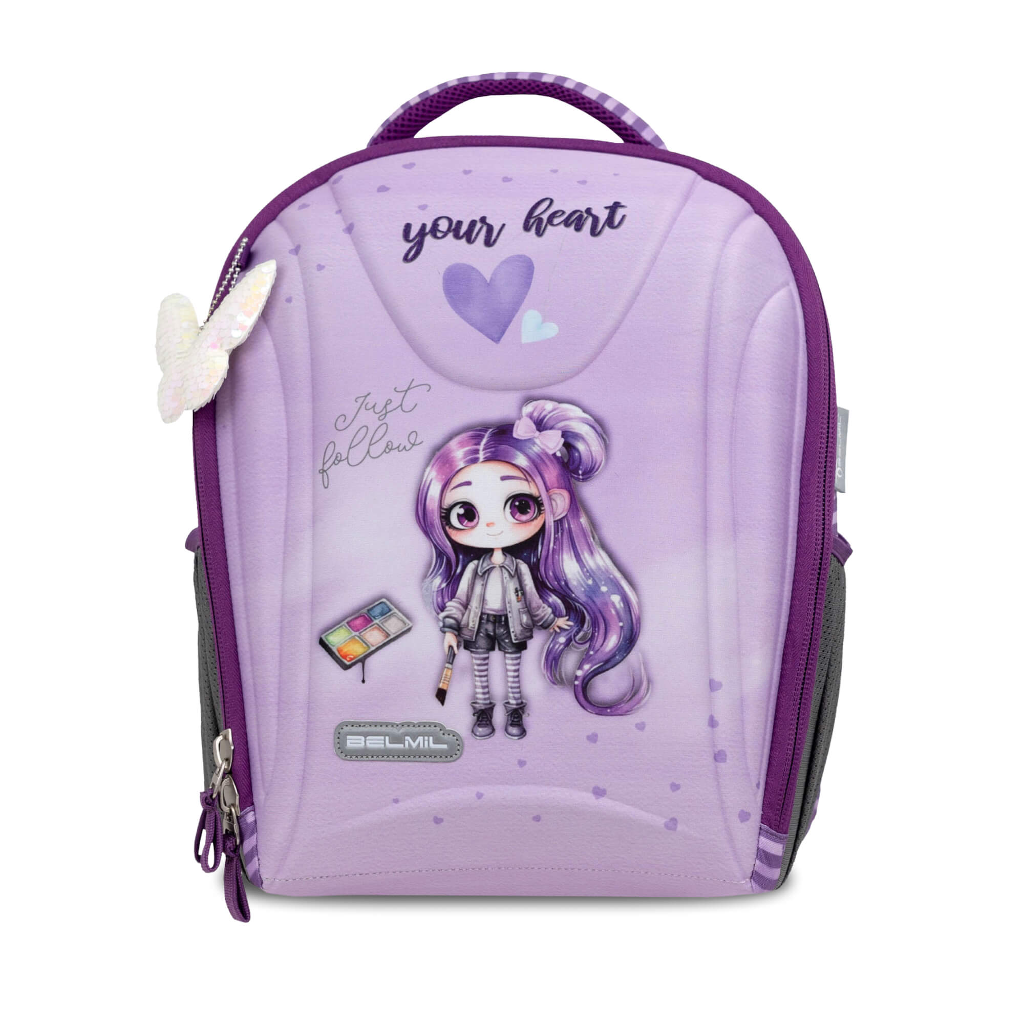 

Ранец школьный Belmil Sturdy Violet Girl BEL-STR-338-82-A33 30 x 38 x 19 см, Фиолетовый, Sturdy